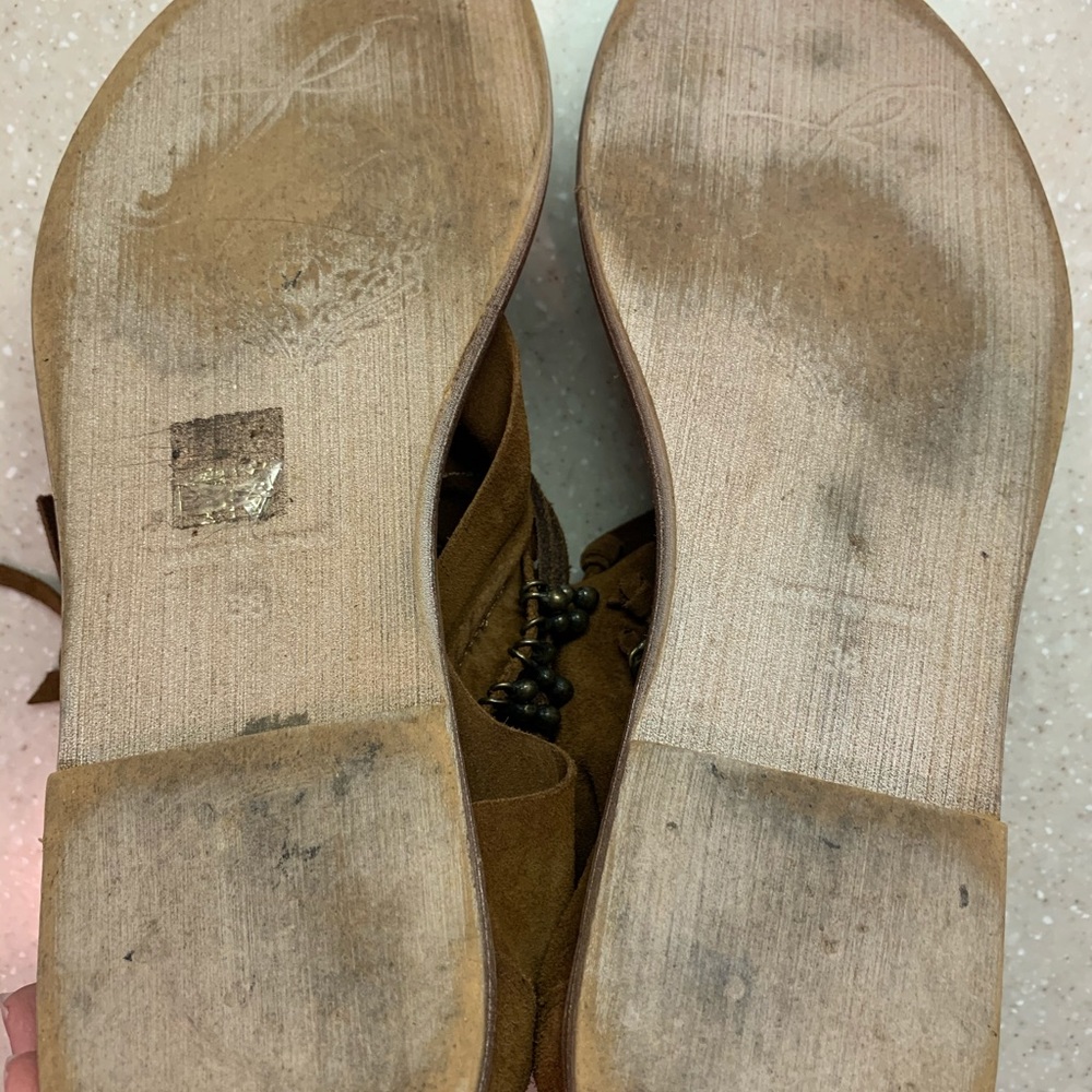Worn Once Free People Moccasin Sandals - Picture 4 of 4
